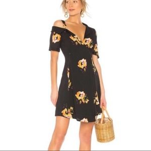 A.L.C.
Lucia Floral Print Silk Cold Shoulder Dress (like new!)
